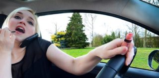 distracted driver