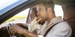 Eating in car Is It Illegal to Eat and Drive in California?